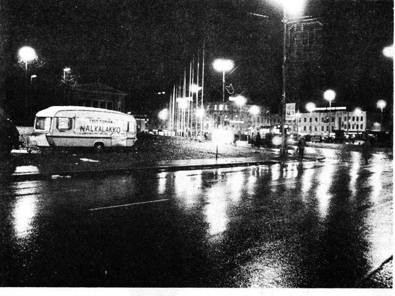 Nälkälakkolaisten asuntovaunu